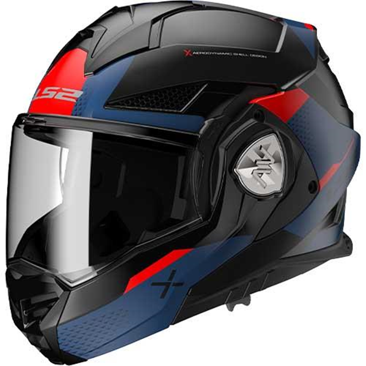 CASCO MOTO LS2 MODULAR  FF901 ADVANT X OBLIVION NEGRO AZUL S 22-06